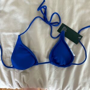 FREE WITH PURCHASE! Blue Bikini Top